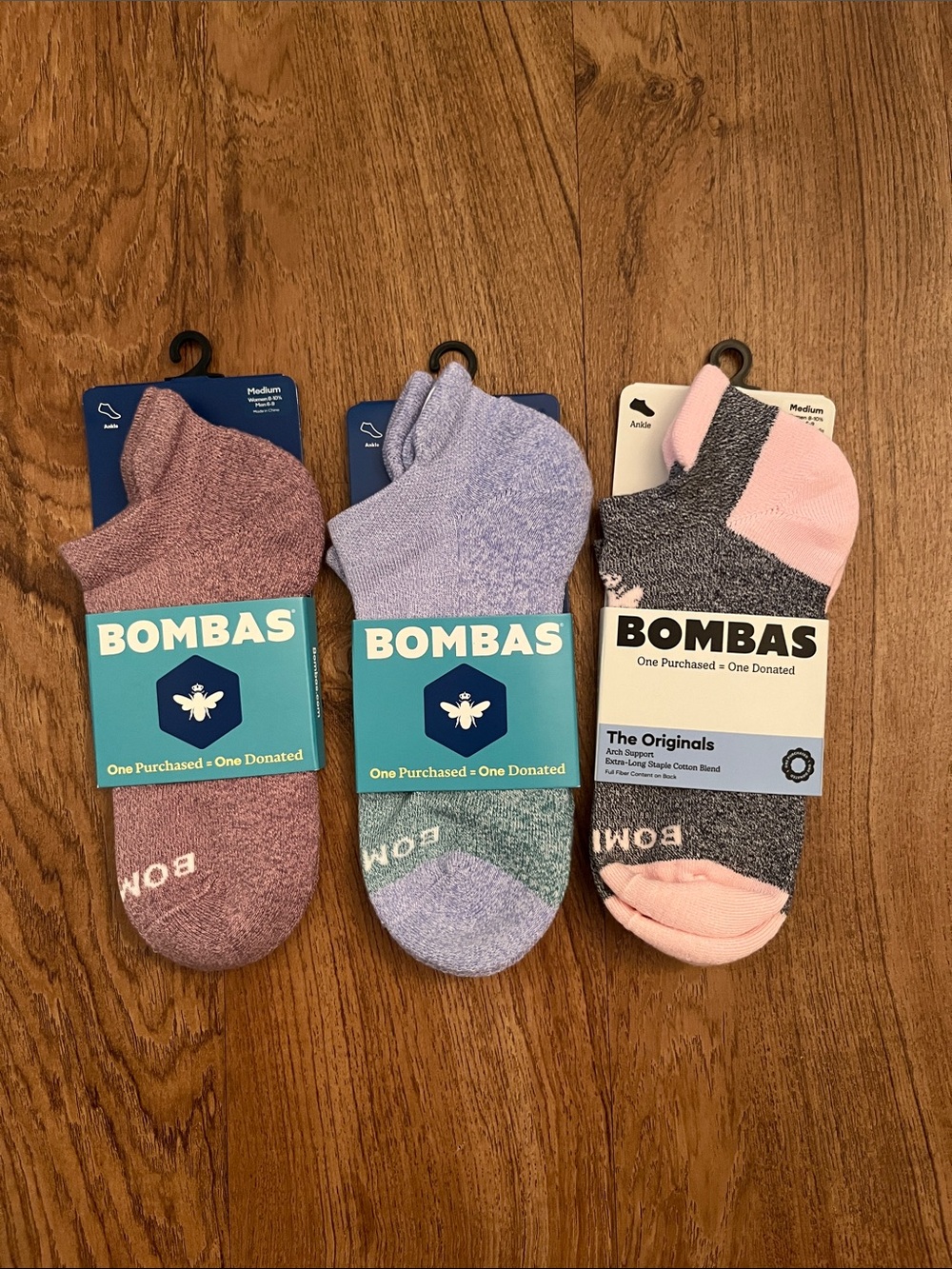 NWT Bombas Ankle Socks